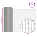 vidaXL Hálós Képernyő 20 x 500 cm 18 mesh Rozsdamentes acél 304 Ezüst