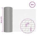 vidaXL Hálós Képernyő 20 x 1000 cm 18 mesh Rozsdamentes acél 304 Ezüst