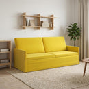 vidaXL 3 személyes kanapé Sárga 190 x 81 x 82 cm Bársony