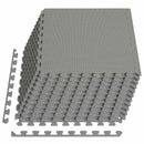 vidaXL Medence aljzat 12 pcs Szürke 4,32 m² EVA Hab