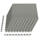 vidaXL Medence aljzat 24 pcs Szürke 8,64 m² EVA Hab