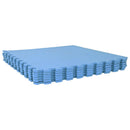 vidaXL Medence aljzat 12 pcs Kék 4,32 m² EVA Hab