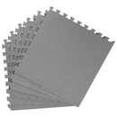 vidaXL Medence aljzat 6 pcs Szürke 2,16 m² EVA Hab