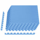 vidaXL Medence aljzat 6 pcs Kék 2,16 m² EVA Hab