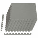 vidaXL Medence aljzat 12 pcs Szürke 4,32 m² EVA Hab