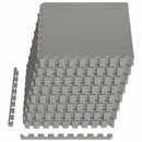 vidaXL Medence aljzat 24 pcs Szürke 8,64 m² EVA Hab