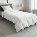 vidaXL Takaró szett 2 db Fehér Bambusz rost