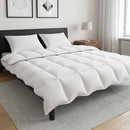 vidaXL Téli Duvet Szett 3 db Fehér Bambusz rost