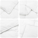 vidaXL Téli Duvet Szett 3 db Fehér Bambusz rost