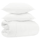 vidaXL Téli Duvet Szett 3 db Fehér Bambusz rost