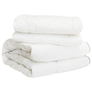 vidaXL Takaró szett 3 db Fehér Bambusz