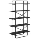 vidaXL Könyvespolc 5 szintes 100 x 35 x 175,5 cm Szerelt Fa
