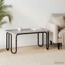 vidaXL Dohányzóasztal Betonszürke 79,5 x 40 x 36 cm Szerelt Fa