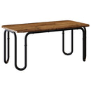 vidaXL Dohányzóasztal Antik Fa 100 x 50 x 45 cm Szerelt Fa