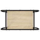 vidaXL Dohányzóasztal Sonoma Tölgy 60 x 30 x 51 cm Szerelt Fa
