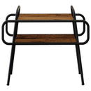 vidaXL Dohányzóasztal Antik Fa 60 x 30 x 51 cm Szerelt Fa