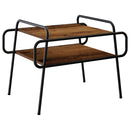 vidaXL Dohányzóasztal Antik Fa 70 x 50 x 51 cm Szerelt Fa