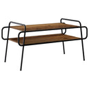vidaXL Dohányzóasztal Antik Fa 100 x 50 x 51 cm Szerelt Fa