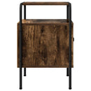vidaXL Éjjeliszekrény 2 db Füstös Tölgy 35 x 36,5 x 56 cm Szerelt Fa
