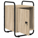 vidaXL Éjjeliszekrény 2 db Sonoma Tölgy 35 x 36,5 x 50 cm Szerelt Fa