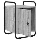 vidaXL Éjjeliszekrény 2 db Szürke Sonoma 35 x 36,5 x 50 cm Szerelt Fa