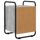 vidaXL Éjjeliszekrény 2 db Szürke Sonoma 35 x 36,5 x 50 cm Szerelt Fa