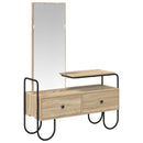 vidaXL Öltözködőasztal Sonoma Tölgy 100 x 36,5 x 136 cm Szerelt Fa