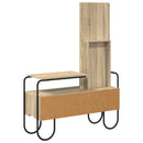 vidaXL Öltözködőasztal Sonoma Tölgy 100 x 36,5 x 136 cm Szerelt Fa