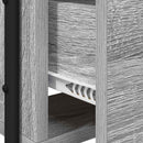 vidaXL Öltözködőasztal Szürke Sonoma 100 x 36,5 x 136 cm Szerelt Fa