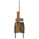 vidaXL Öltözködőasztal fiókkal Antik Fa 100 x 36,5 x 136 cm Szerelt Fa