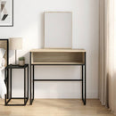 vidaXL Öltözködőasztal Sonoma Tölgy 81 x 40 x 131 cm Szerelt Fa