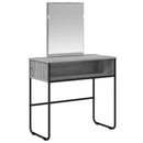 vidaXL Öltözködőasztal Szürke Sonoma 81 x 40 x 131 cm Szerelt Fa