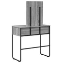 vidaXL Öltözködőasztal Szürke Sonoma 81 x 40 x 131 cm Szerelt Fa