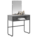 vidaXL Öltözködőasztal Szürke Sonoma 81 x 40 x 131 cm Szerelt Fa