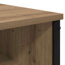 vidaXL Öltözködőasztal Kézműves Tölgy 81 x 40 x 131 cm Szerelt Fa