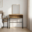 vidaXL Öltözködőasztal Kézműves Tölgy 81 x 40 x 131 cm Szerelt Fa