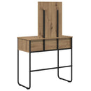 vidaXL Öltözködőasztal Kézműves Tölgy 81 x 40 x 131 cm Szerelt Fa