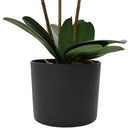 vidaXL Mesterséges orchidea növény cserépben Fehér 45 x 15 x 65 cm
