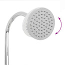 vidaXL Napenerős Zuhany Zuhanyfejjel 20 l PVC, ABS, Cinkötvözet Fekete