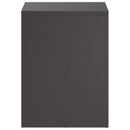 vidaXL Növényállvány 2 pcs Fekete 30 x 30 x 40 cm Acél
