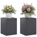 vidaXL Növényállvány 2 pcs Antracitszürke 30 x 30 x 40 cm