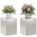 vidaXL Növényállvány 2 pcs Ezüst 30 x 30 x 40 cm Acél