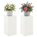 vidaXL Növényállvány 2 pcs Fehér 30 x 30 x 60 cm Acél