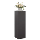 vidaXL Növényállvány Fekete 30 x 30 x 100 cm Acél