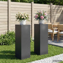 vidaXL Növényállvány 2 pcs Antracitszürke 30 x 30 x 100 cm
