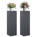vidaXL Növényállvány 2 pcs Antracitszürke 30 x 30 x 100 cm