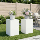 vidaXL Növényállvány 2 pcs Fehér 40 x 40 x 60 cm Acél