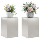 vidaXL Növényállvány 2 pcs Ezüst 40 x 40 x 60 cm Acél
