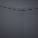 vidaXL Növényállvány 2 pcs Antracitszürke 40 x 40 x 80 cm