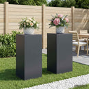 vidaXL Növényállvány 2 pcs Antracitszürke 40 x 40 x 80 cm